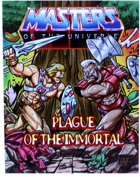 Masters of the Universe Origins US Mini-Comic (Figurenbeilage) zu Geldor von Mattel